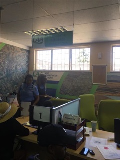 Customer service centre at LAA